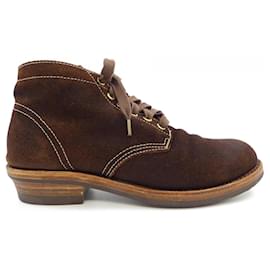 Bottes Visvim BRIGADIER MID Marron