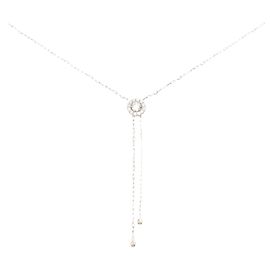 Autre Marque Collier en diamant Au750 Rose