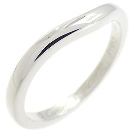 Cartier Ballerina Ring aus Platin Größe 7 Silber