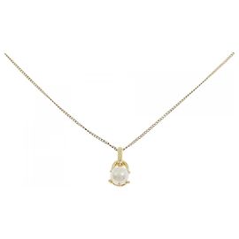 Autre Marque Colar de Pérolas Akoya Au750 Dourado