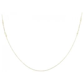 Autre Marque Collier en perles d'eau douce Au750 Doré