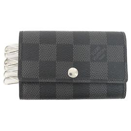 Louis Vuitton Damier Graphite Key Case Damier ebene