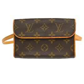 Louis Vuitton Florentine Gürteltasche Monogram Canvas medium Braun