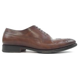 Autre Marque Derbies en cuir Santoni Marron