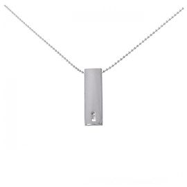 Autre Marque Collar Llave en Au750 Plata
