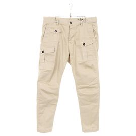 Pantalones Cargo Sexy DSQUARED2 Pantalones de Algodón Beige