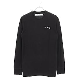 Off White Top de algodón Off-White Negro