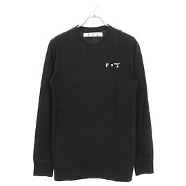 Off White Top de algodão Off-White Preto