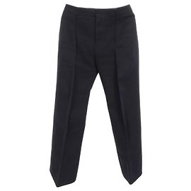 Pantalones de algodón Bottega Veneta Azul Azul marino