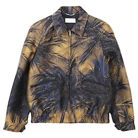 Yves Saint Laurent Saint Laurent Paris Jacquard-Jacke mit botanischem Muster Mehrfarben