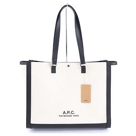 Apc Borsa tote in cotone A.P.C. COEYO Nero Crudo
