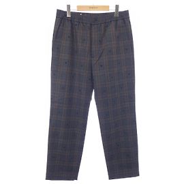 Pantalones Gucci Check Castaño Otro