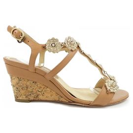 Chanel Sandals Brown