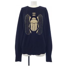 Chanel Kaschmir-Strickware Schwarz