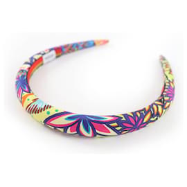 Hermès Hermes Elsa Wild Singapore Silk Hairband Multiple colors