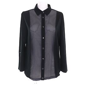 Autre Marque LEONARD SPORT Langarmhemd Schwarz