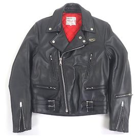 Autre Marque Giacca in pelle Lewis Leathers AVIAKIT Nero