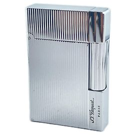 Autre Marque Dupont Gatsby Stripe Pattern Silver Lighter Silvery