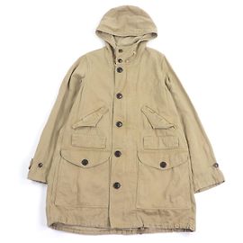 VISVIM TOWNSEND COAT PRIME Cotton Coat Beige
