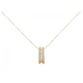 Autre Marque Collier en diamant Au750 Doré