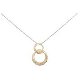Autre Marque Collier en diamant Au750 Doré