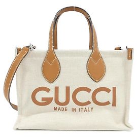 Borsa Pouch Gucci 772144 FACUL Beige Marrone chiaro