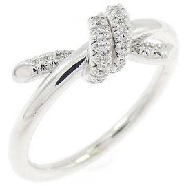 Tiffany & Co Tiffany Knot Ring in Weißgold Golden