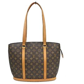 Bolsa Louis Vuitton Babylone em Canvas Monogram Marrom