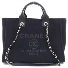 Chanel Deauville Line AS3257 Handbag Black