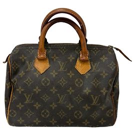 Bolsa Louis Vuitton Speedy Monogram Canvas 25 Marrom