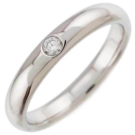 Harry Winston Platinum Round Diamond Band Ring Other