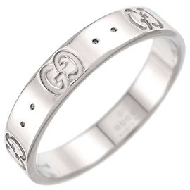 Anillo Icon Gucci en oro blanco de 18K Otro