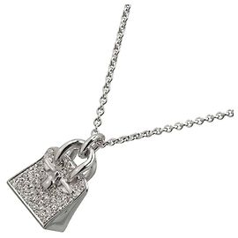 Hermès Collar Amulette Birkin de Diamantes Hermes Otro