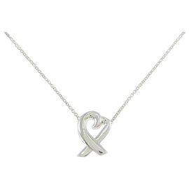 Tiffany & Co Collana piccola Tiffany Loving Heart Argento