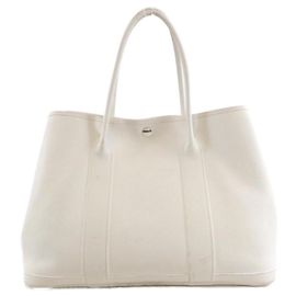 Hermès Bolsa Hermes Garden Party Branco