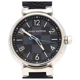 Reloj Louis Vuitton Tambour Damier Graphite Otro