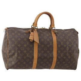 Louis Vuitton Keepall Monogram Canvas 50 Marrom