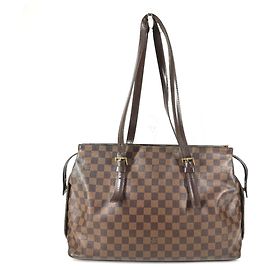 Bolsa Louis Vuitton Damier Chelsea Marrom Damier ebene