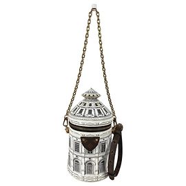 Bolsa Louis Vuitton Fornasetti Cannes Marrom Branco