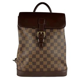 Louis Vuitton Damier Soho Backpack Damier ebene