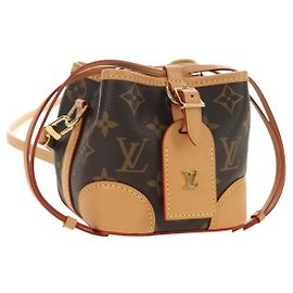 LOUIS VUITTON Bolsa de Ombro Monogram Noe Perth M57099 LV Auth 179526SAM Monograma