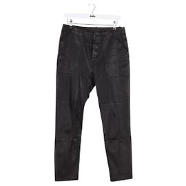 Autre Marque Braune gerade Hose Braun
