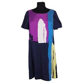 Chloé Robe bleue marine Bleu Marine