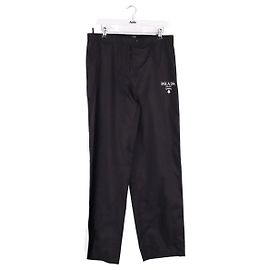 Prada Pantaloni dritti neri Nero