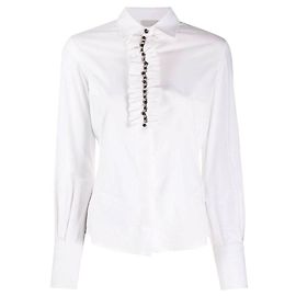 Camicia in cotone bianco Gianfranco Ferré Bianco