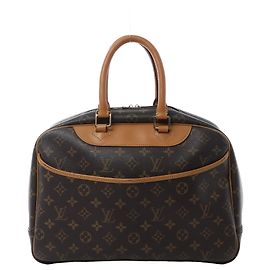 Bolsa Louis Vuitton Deauville em Canvas Monogram marrom M47270 Bege