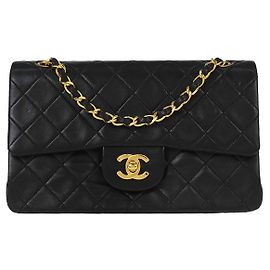 Chanel Timeless - Classic Double Flap Leather 23 Noir