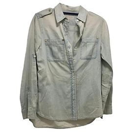 Michael Michael Kors Camicia in Denim Blu Blu