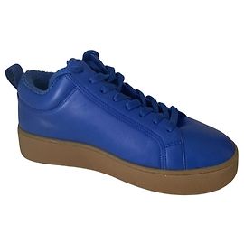 Bottega Veneta Quilt Sneakers Basse Blu Blu