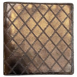 Chanel Notebook, Black Lambskin Leather Other